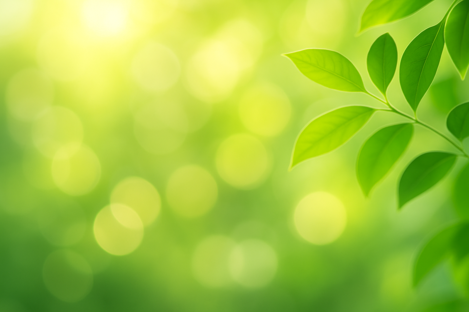 Leafy green background